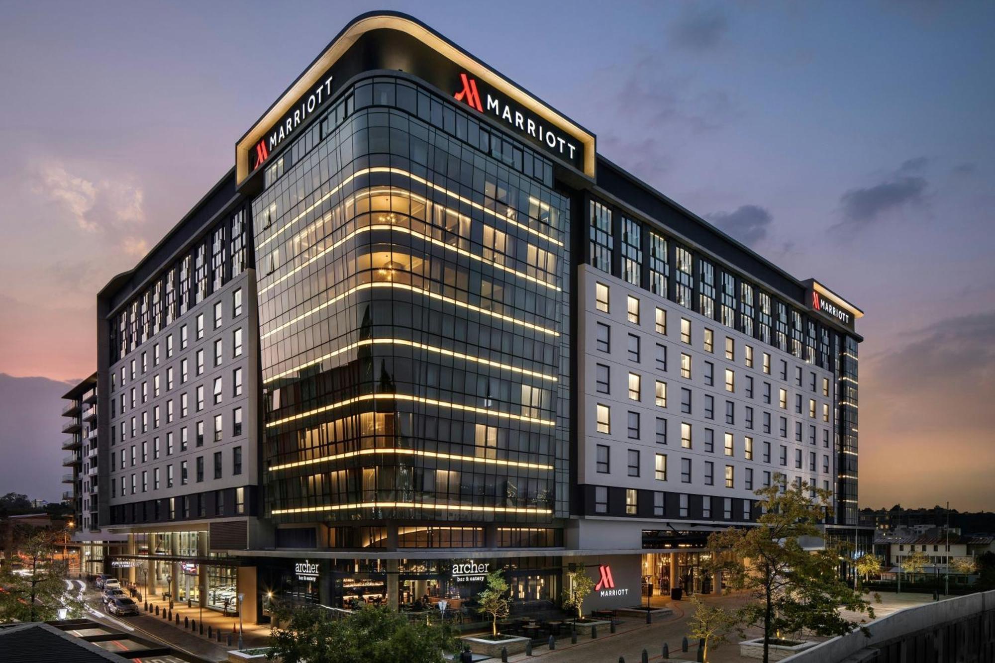 Johannesburg Marriott Hotel Melrose Arch Extérieur photo